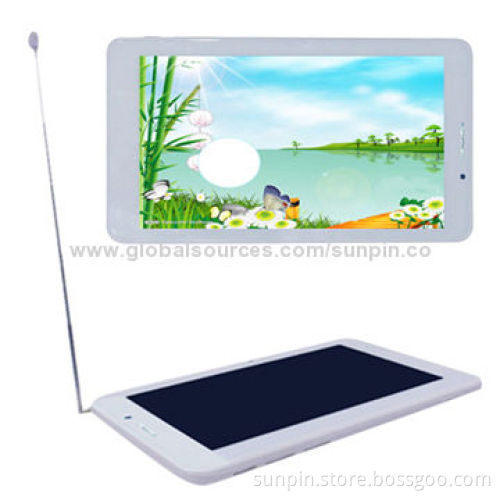Analog TV 7-inch Mobile Phone with 1GB RAM, 8GB ROM, WiFi, Bluetooth, Metal Housing